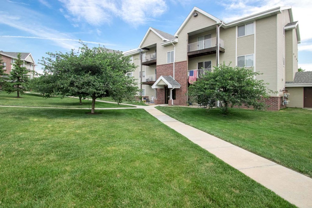 Property exterior at Northridge Apartments in Gretna, NE