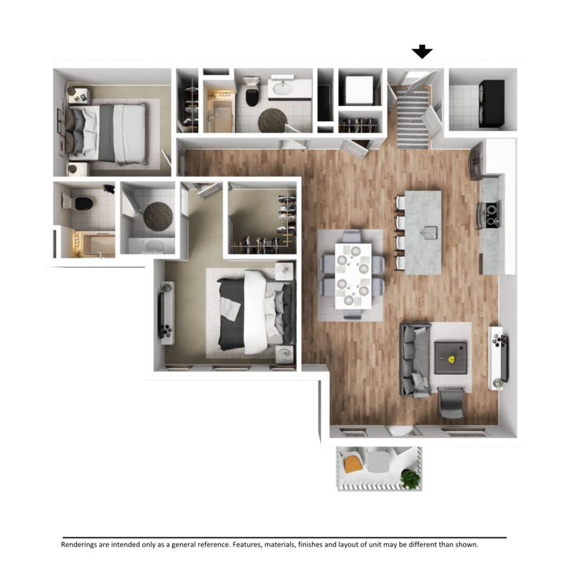 Penthouse - Oceania floorplan