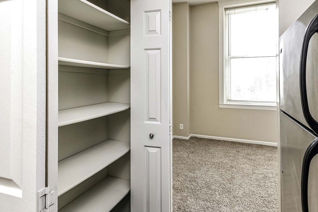 Studio, one and two bedroom apartment homes at Orpheum Tower Apartments in Omaha, NE