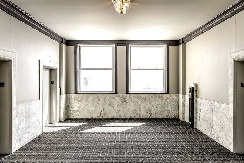 Elevators at Orpheum Tower Apartments in Omaha, NE - Photo Gallery