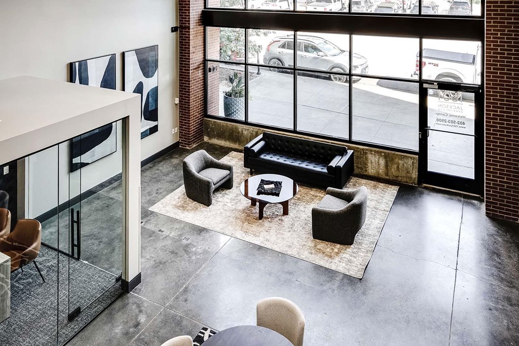 One and two bedroom apartment homes at 1501 Jackson Apartments in Downtown Omaha, NE