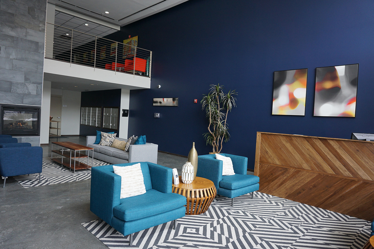 Community Lounge at 1501 Jackson in Omaha, NE