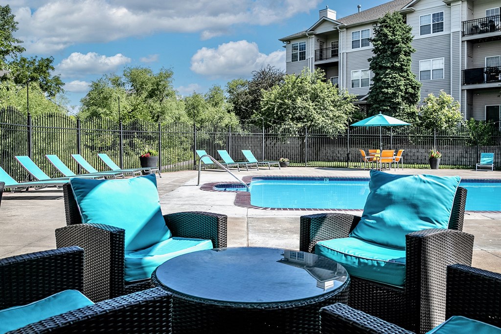 Outdoor Swimming Pool, at Autumn Grove Apartments, Omaha, NE 68135