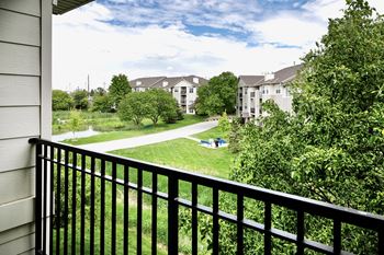 Balcony at Autumn Grove Apartments, Omaha, NE, 68135