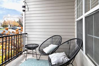 Porch at Autumn Grove Apartments, Omaha, 68135