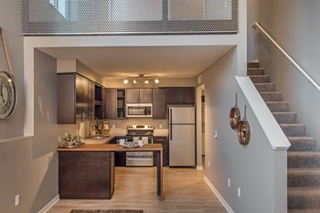 Artistic Industrial Design at Benson Lights Apartments in Benson, NE