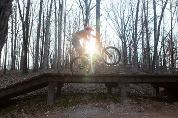 The Vineyards on Garland Apartments located near the Kessler Mountain Range in Fayetteville, AR