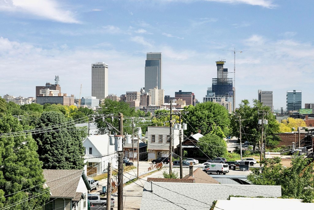 Modern studio, one- and two-bedroom apartment homes featuring stainless steel appliances, quartz countertops, vinyl plank flooring and much more at Boho Flats in Omaha, NE