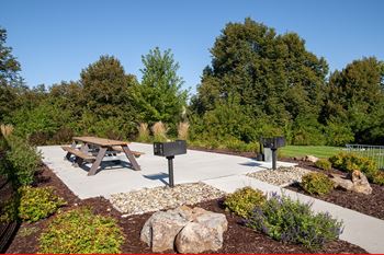 Community BBQ & Picnic Area at Cimarron Hills in Omaha, NE