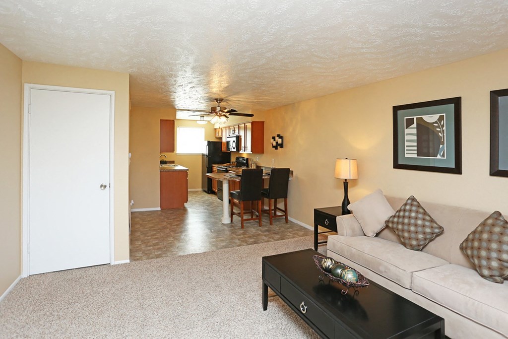 One and two bedroom apartment homes at Cimarron Hills in Omaha, NE