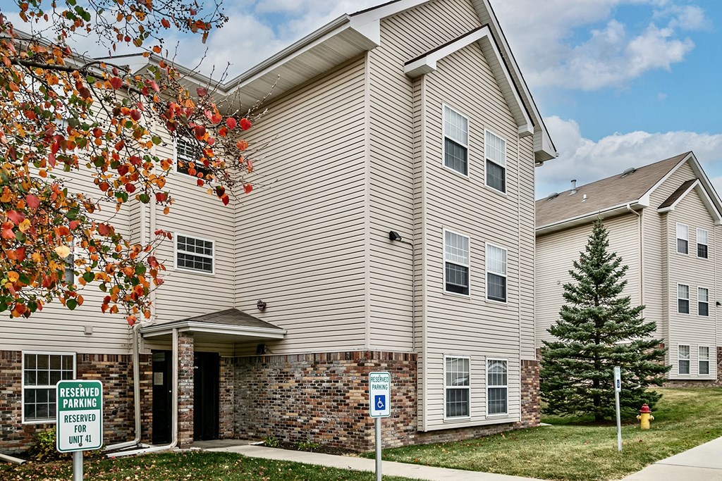Property Exterior at CopperCreek Apartments in Council Bluffs, IA
