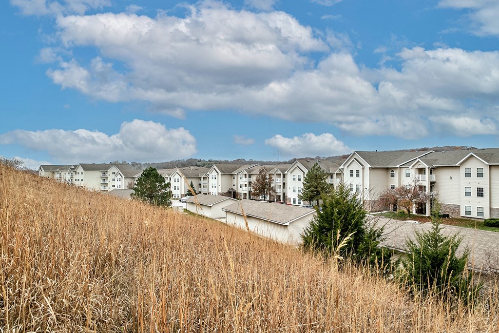 Property Exterior at CopperCreek Apartments in Council Bluffs, IA