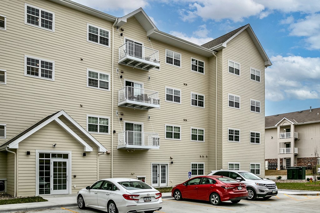 Property Exterior at CopperCreek Apartments in Council Bluffs, IA