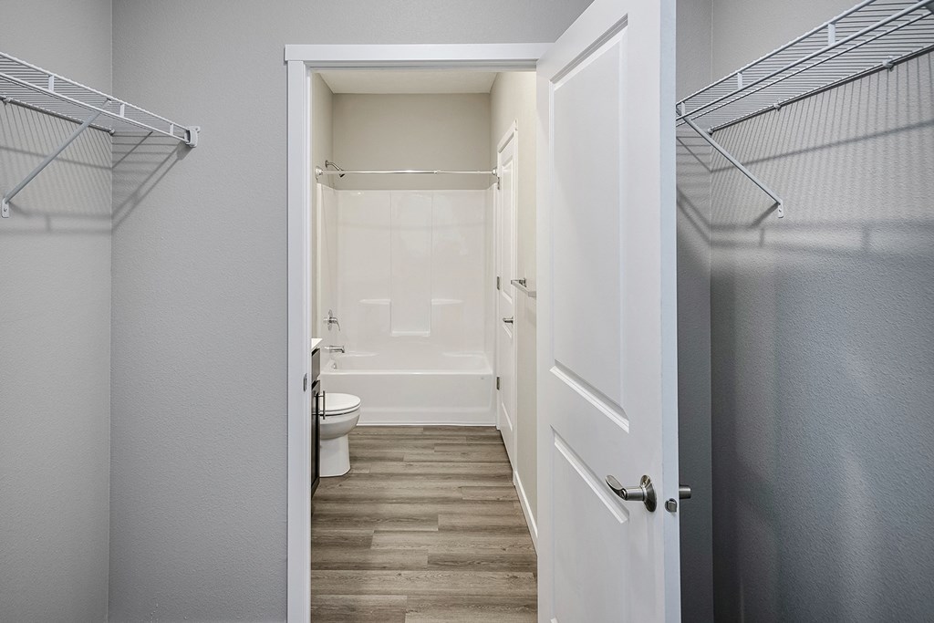 Large closets at Cross Creek in Lexington, NE