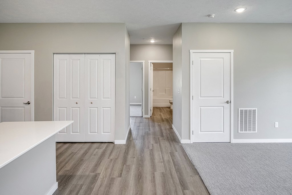 Spacious living room at Cross Creek in Lexington, NE