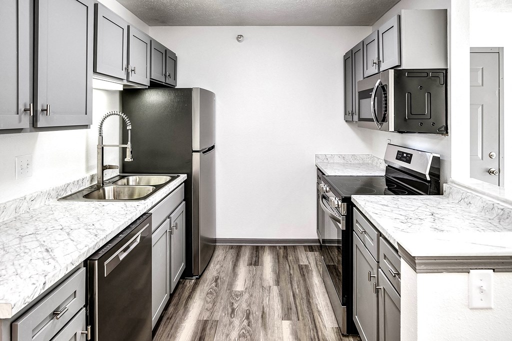 Kitchen Kitchen at Deer Park Apartments in Council Bluffs, IA