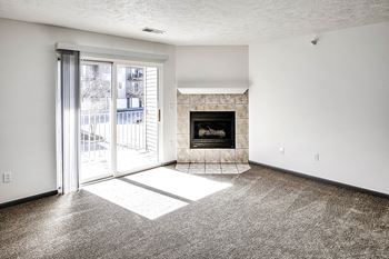 Gas Fireplace at Deer Park Apartments in Council Bluffs, IA