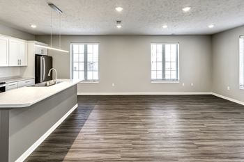 LVT flooring at Deerfield Apartments & Chateaus in Fremont, NE