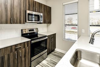 Studio, one and two bedroom apartment homes in the Historic Dundee District of Omaha, NE at Dundee Flats