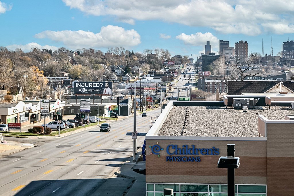 Studio, one and two bedroom apartment homes in the Historic Dundee District of Omaha, NE at Dundee Flats