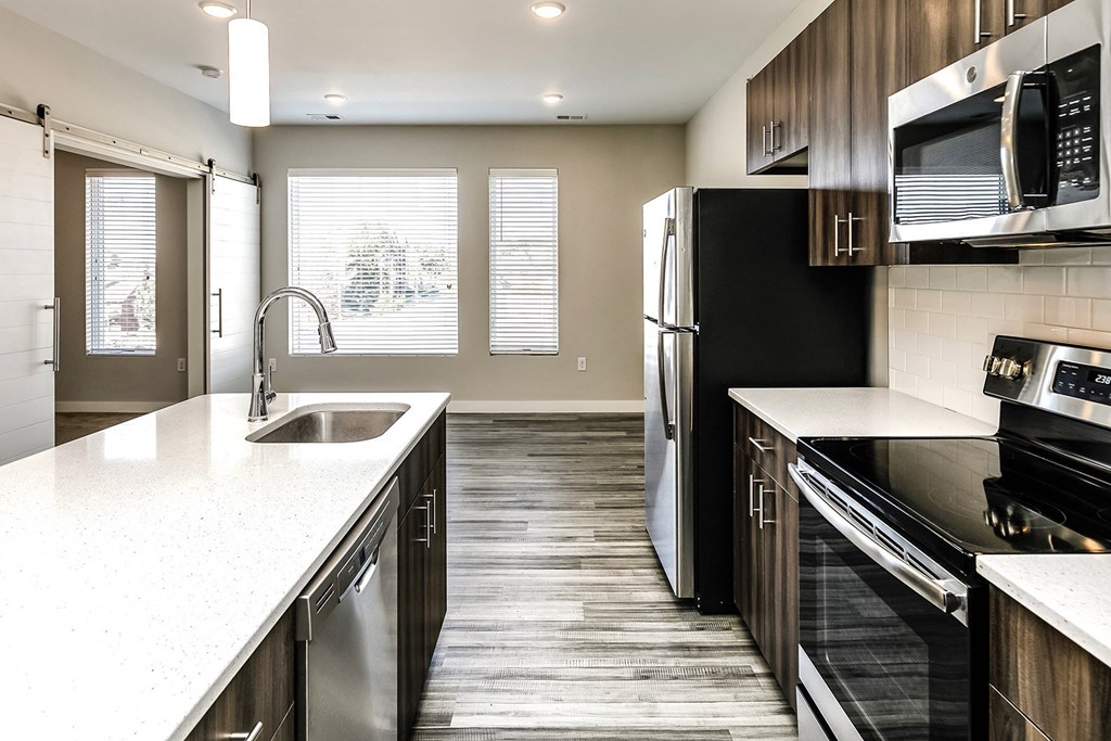 Studio, one and two bedroom apartment homes in the Historic Dundee District of Omaha, NE at Dundee Flats