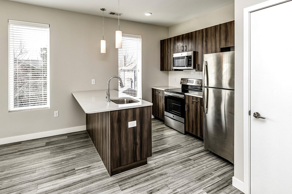 Studio, one and two bedroom apartment homes in the Historic Dundee District of Omaha, NE at Dundee Flats