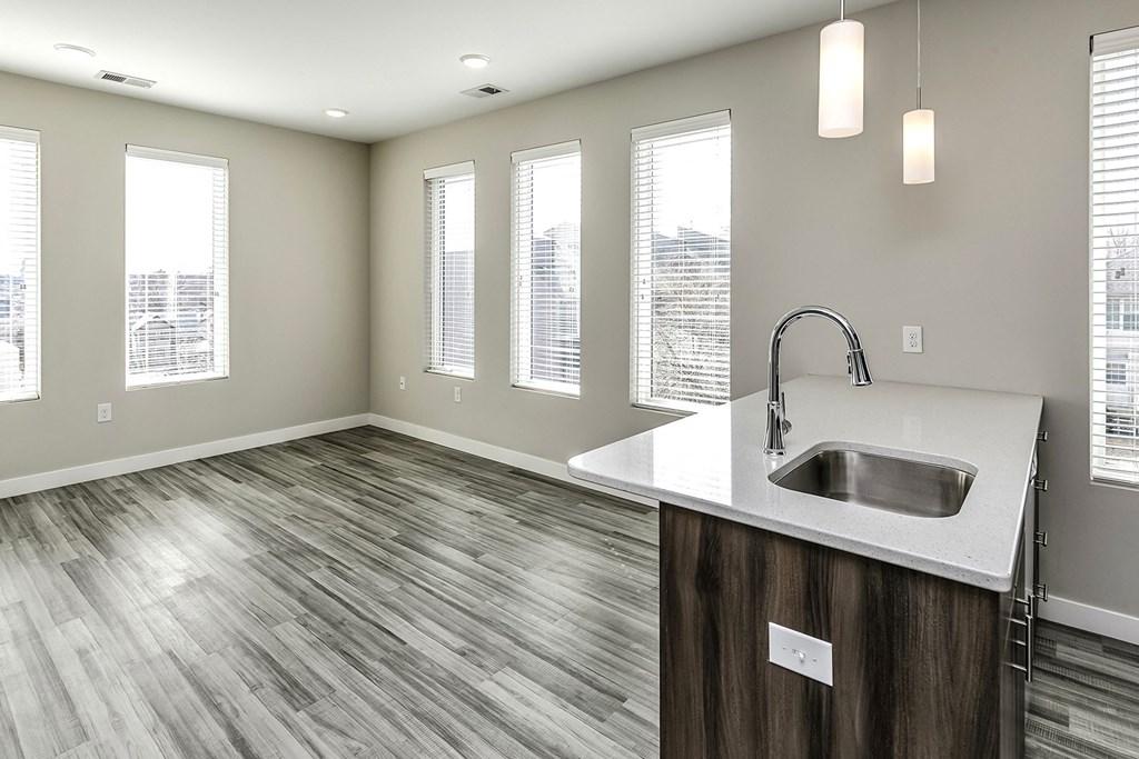 Studio, one and two bedroom apartment homes in the Historic Dundee District of Omaha, NE at Dundee Flats