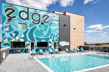 Resort-Style Pool at Edge 204 in West Omaha, NE