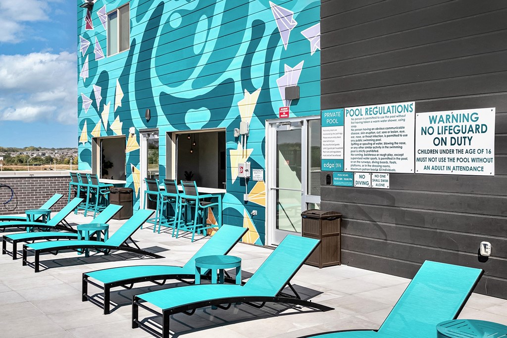 Sundeck at Edge 204 in West Omaha, NE