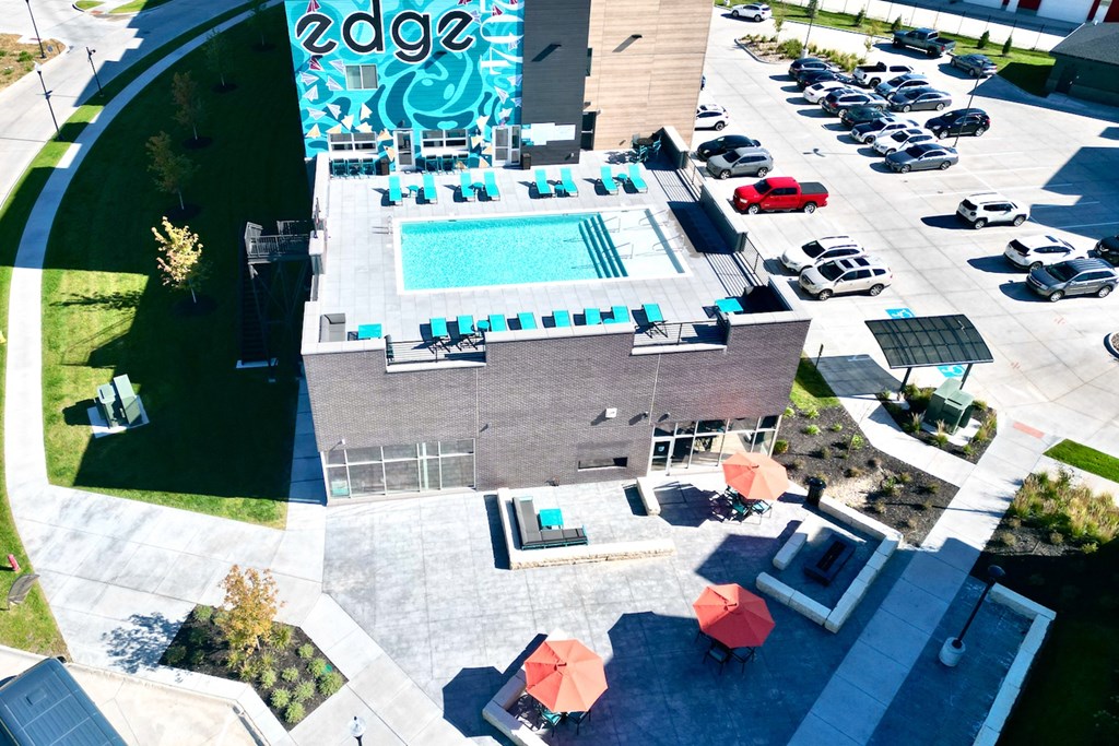 Resort-Style Pool at Edge 204 in West Omaha, NE