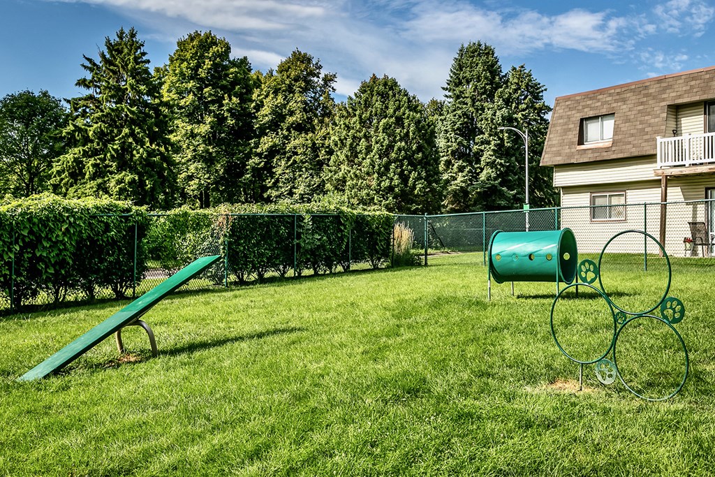Dog park at Fairway Apartments in Ralston, NE