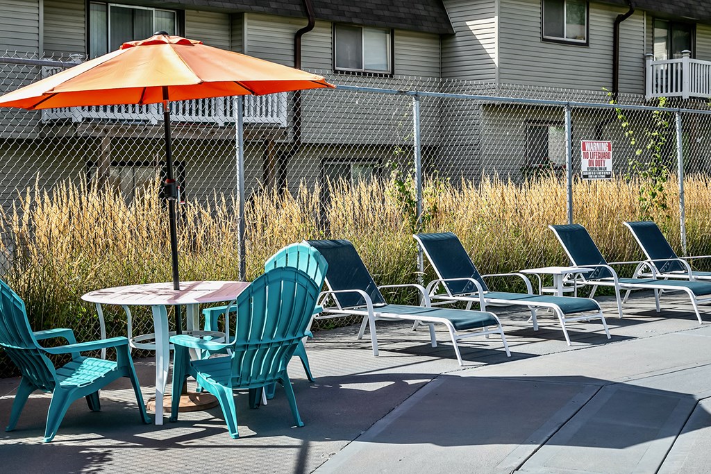 Community Pool at Fairway Apartments in Ralston, NE