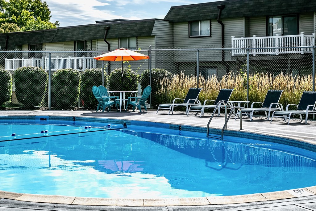 Community Pool at Fairway Apartments in Ralston, NE