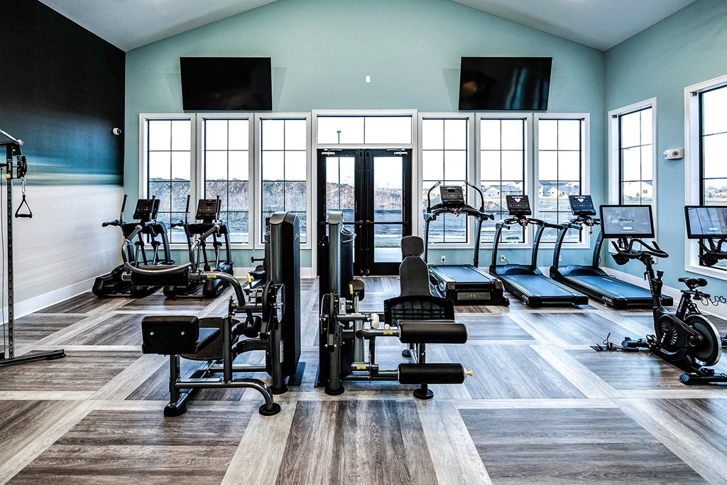 State-of-the-Art Fitness Center at Fireside at Waukee in Waukee, IA