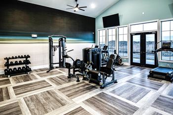 State-of-the-Art Fitness Center at The Fireside at Waukee in Waukee, IA