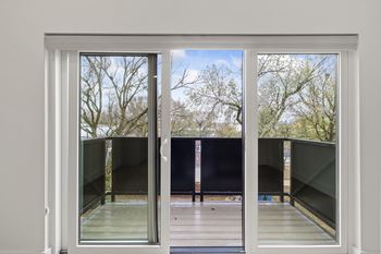 Outdoor Terrace at G at Market in Bentonville, AR