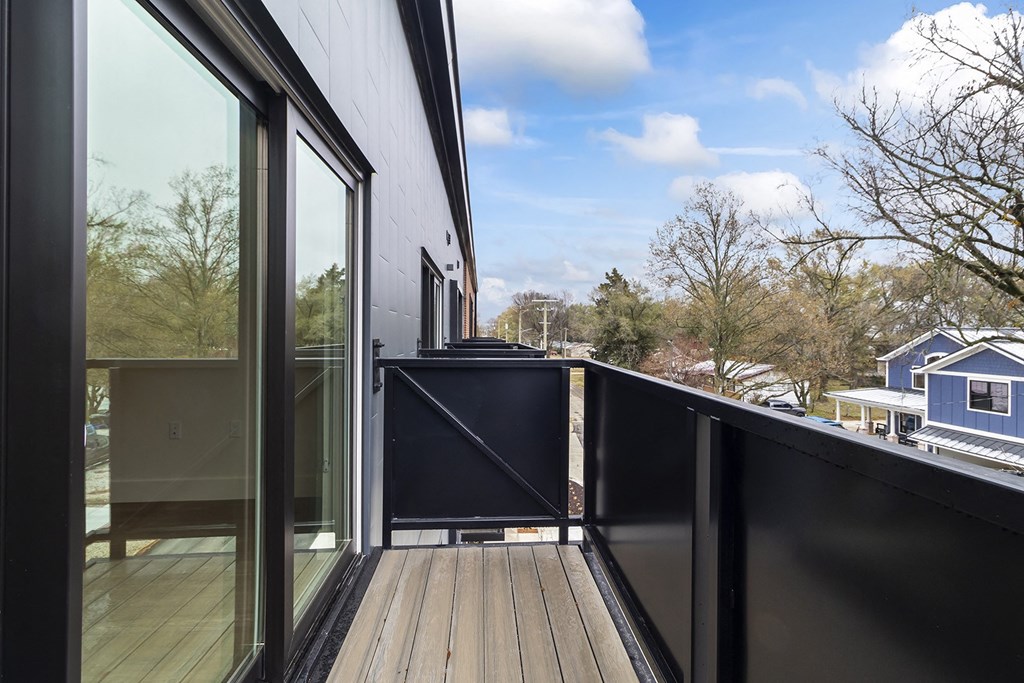 Outdoor Terraces at G at Market in Bentonville, AR