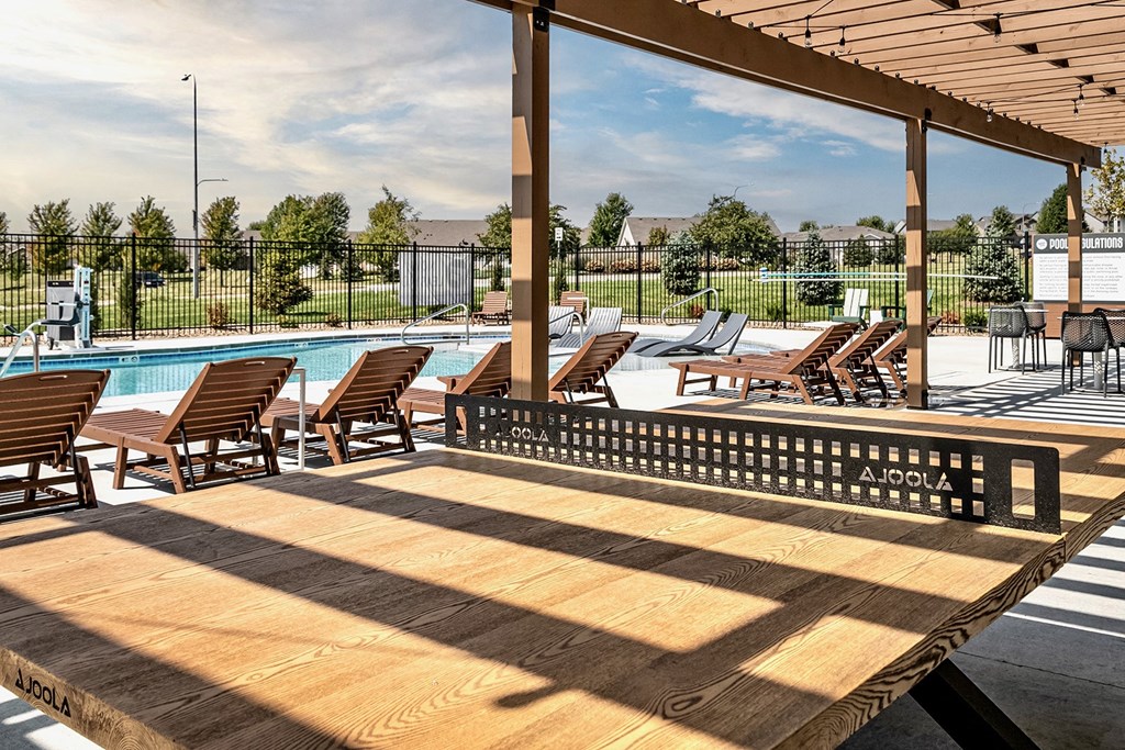 Pool at Hanover Flats in Bennington, NE