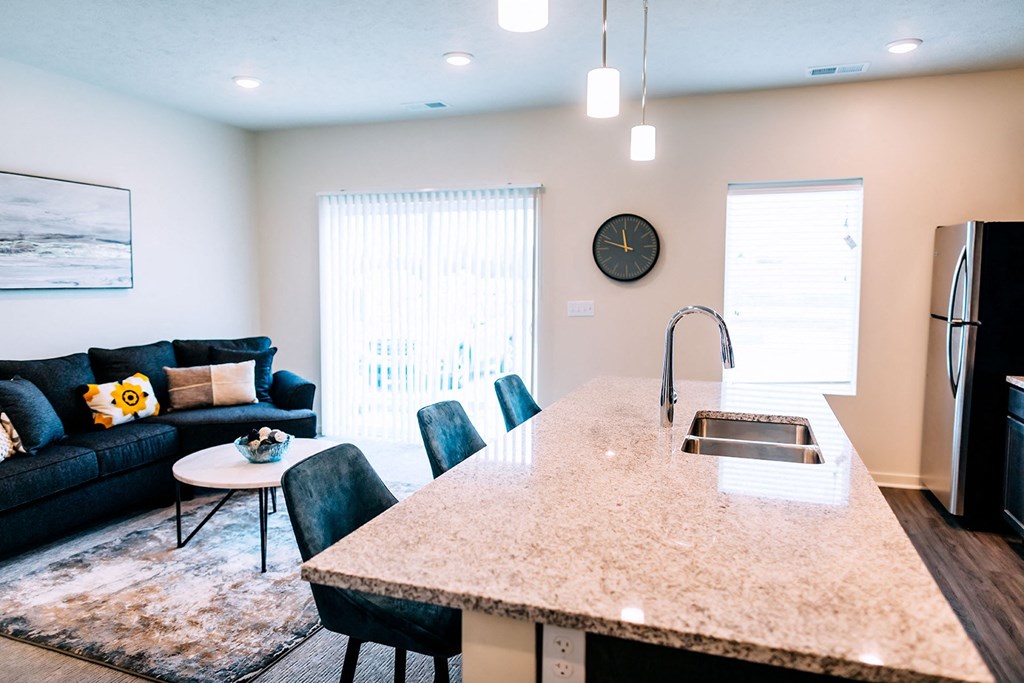 Studio, one and two bedroom apartment homes at Heartland Flats in Beatrice, NE