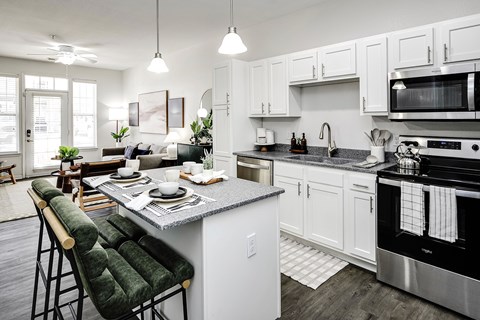 Studio, one two and three bedroom apartment homes at Legacy Common in Omaha, NE