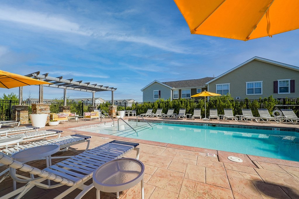 take a dip in our resort style swimming pool