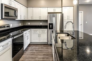 Stainless Steel Appliances at The Apartments at Lux 96 in Papillion, NE