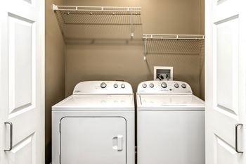 In-Unit Washer & Dryer at The Apartments at Lux 96 in Papillion, NE