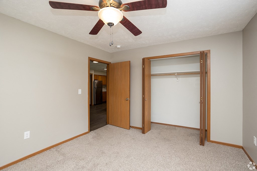 One and two-bedroom apartment homes at Northridge Apartments in Gretna, NE. Remodeled units available