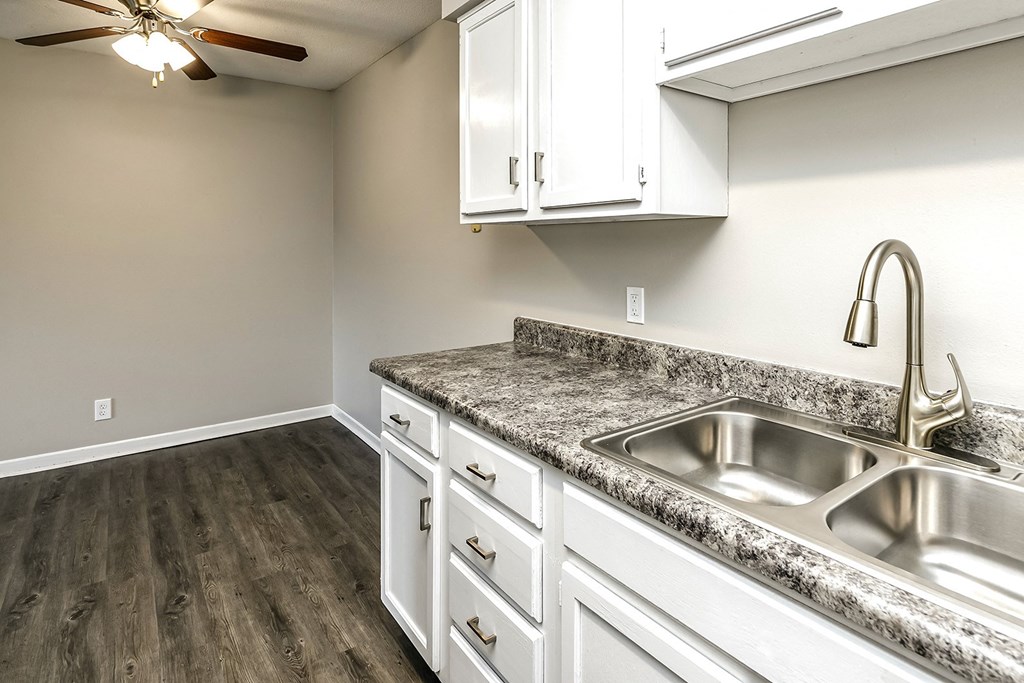 Remodeled one and two bedroom apartments at Oakwood Trail Apartments in Omaha, NE