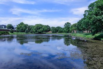 Adjacent to Rambleridge Park with Pond, Biking & Walking Trails at Oakwood Trails in Omaha, NE