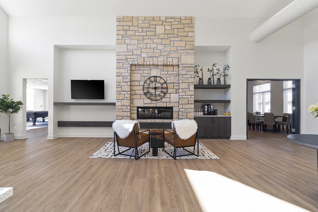 Community Room at Page Living at Pinnacle Hills in Rogers, AR