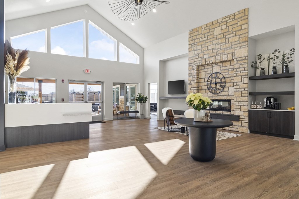 Community Room at Page Living at Pinnacle Hills in Rogers, AR