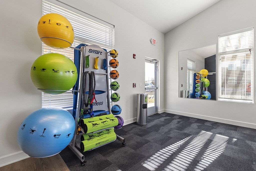Fitness Center at Page Living at Pinnacle Hills in Rogers, AR