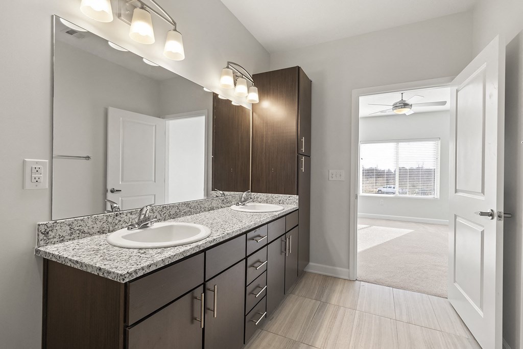 Large one and two bedroom apartment homes at Page Living at Pinnacle Hills in Rogers, AR